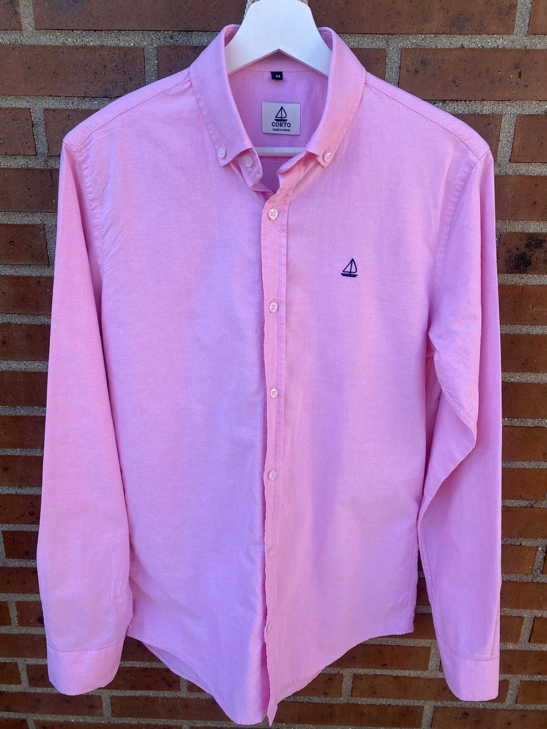 Camisa Oxford Rosa