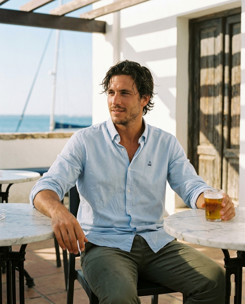 Camisas de hombre para verano: cómo elegir la opción perfecta entre lino-algodón, Oxford lisa y Oxford de rayas