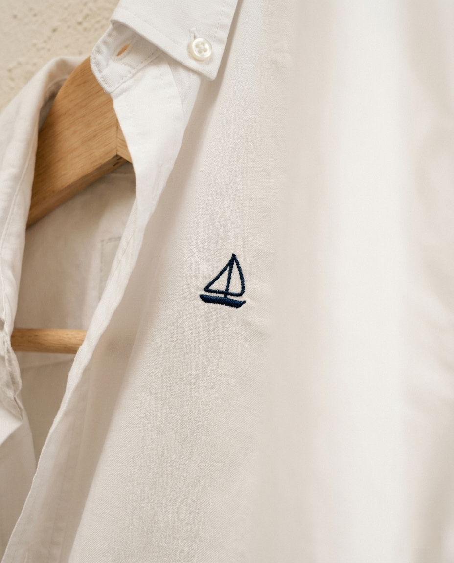 Camisa Oxford Blanca