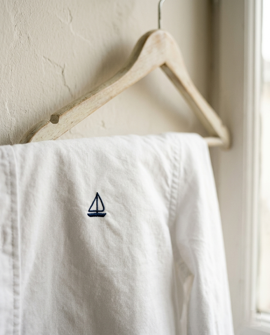 Camisa Oxford Blanca