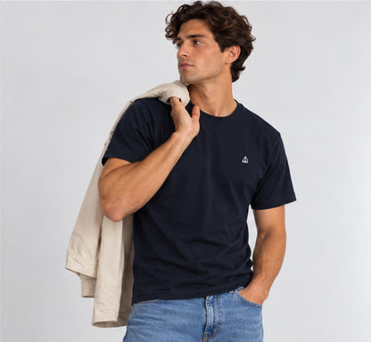 Camiseta Corto Esencial Azul Marino