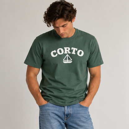 Camiseta Corto Sailing Puff - Verde
