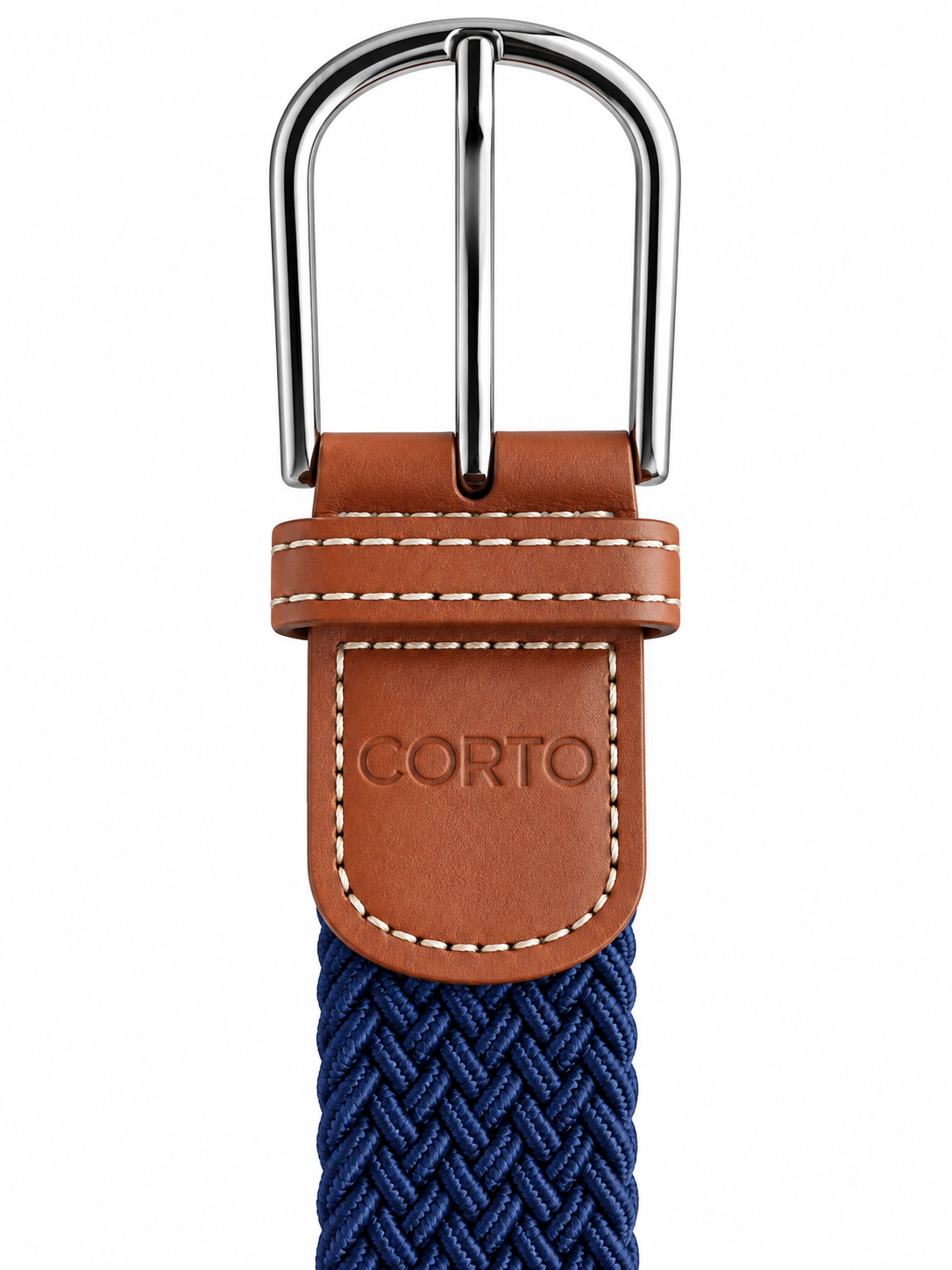 Cinturón Trenzado CORTO Azul