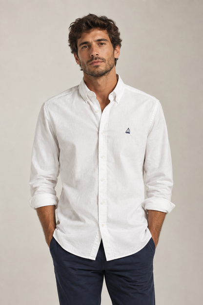 Camisa Oxford Blanca
