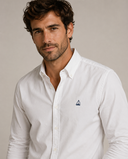Camisa Oxford Blanca