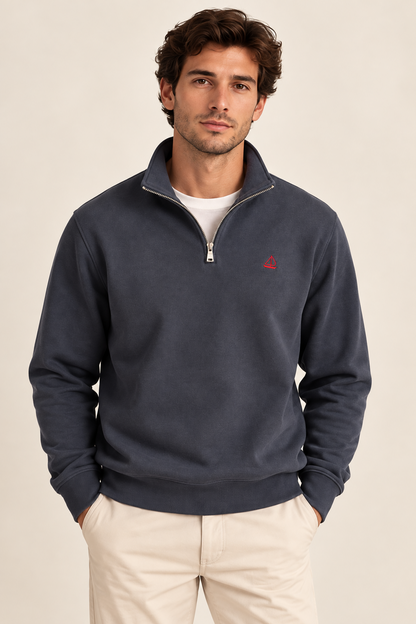 Sudadera Oversize Azul Marino