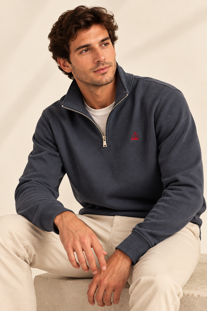 Sudadera Oversize Azul Marino