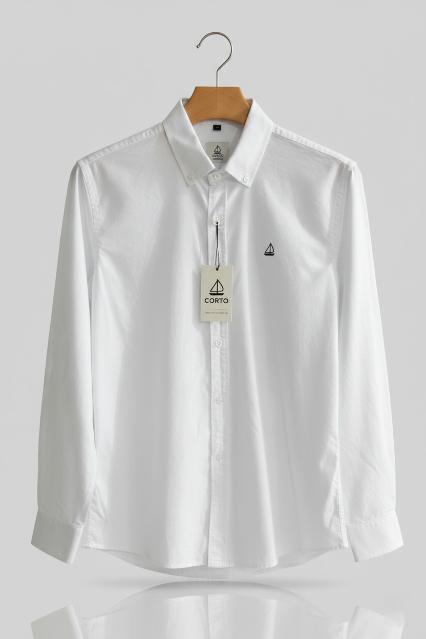 Camisa Oxford Blanca
